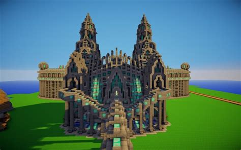 Mega Build Castle Thenadrius Wip Minecraft Map