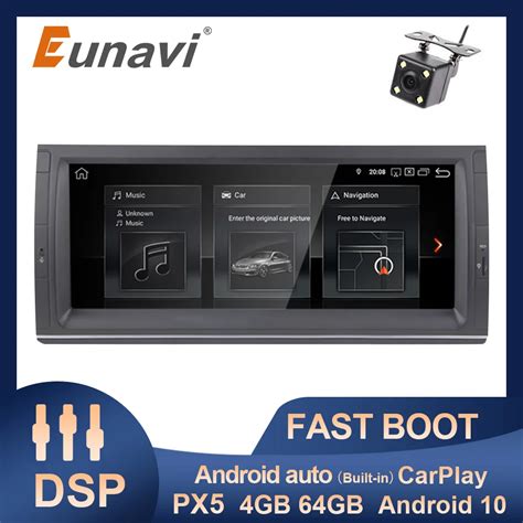 Eunavi Radio Con Gps Para Coche Reproductor Multimedia Con Android