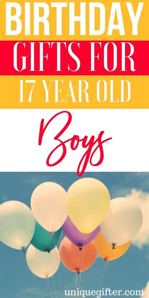 20 Birthday Ts For 17 Year Old Boys Unique Ter