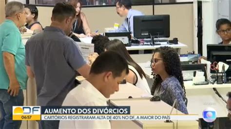 V Deo Cart Rios Registraram N Mero Recorde De Div Rcios No Df Em