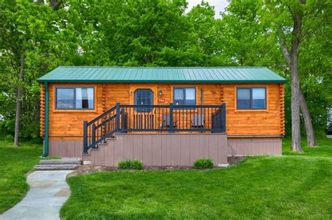 Lancaster Log Cabins – Real Portable Log Park Model Cabins