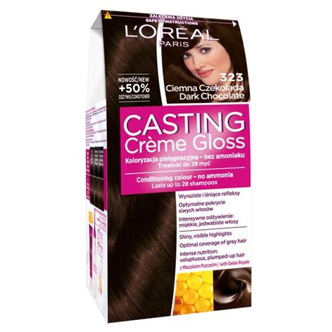 L Oreal Paris Casting Creme Gloss Farba Do W Os W Ciemna Czekolada