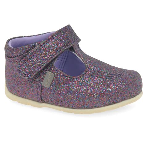 Kickers Kick T Baby Glitter Girls First Shoes Charles Clinkard