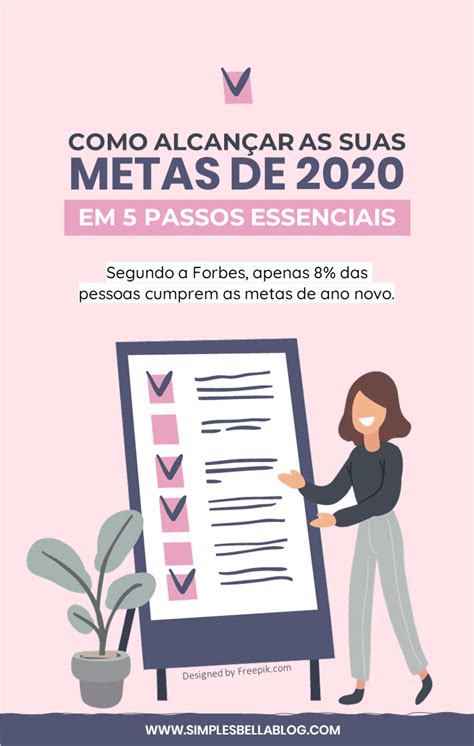 Passos Essenciais Para Alcan Ar As Suas Metas Em Simples Bella