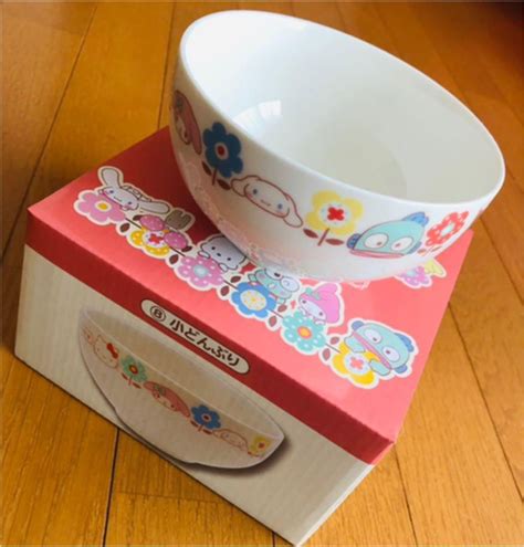 Sanrio Kuji Glass Cup Ceramic Bowl And Melamine Cup Hangyodon