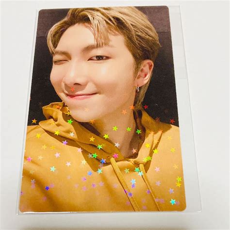 BTS BE Deluxe Edition RM ナムジュン ナム ラキドロ ユニバ 限定 ホログラム lucky draw ラッキードロー