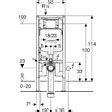 Geberit Pack Wc B Ti Support Up Extra Plat Wc Infinitio Sans Bride