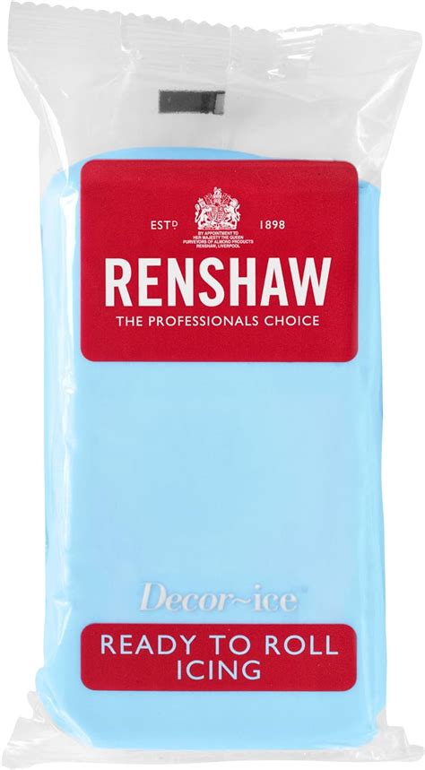 RENSHAW Ready To Roll Fondant Icing Coloured Ready To Roll Icing