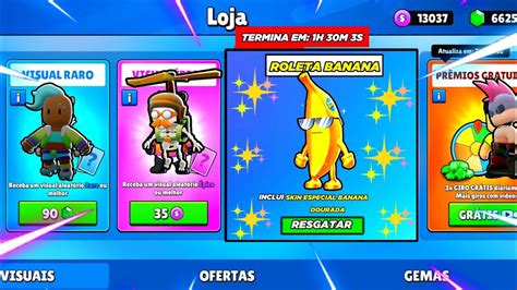 ESSA É SUA CHANCE DE COMO VOCÊ PEGAR A NOVA SKIN ESPECIAL BANANA