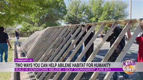 Two Ways You Can Help Abilene Habitat For Humanity Youtube