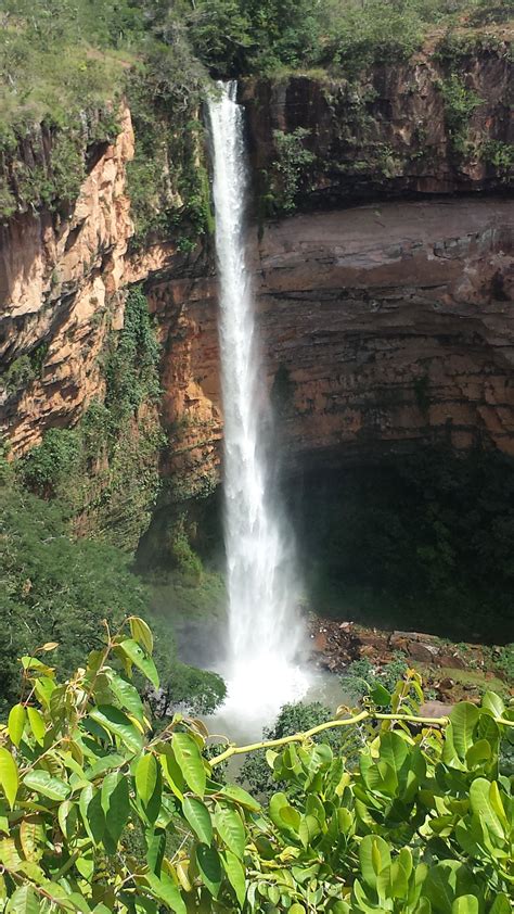 Senderismo Por Las Cascadas De Guas Do Cerrado En Chapada Dos Guimar Es