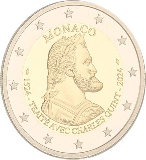 Pi Ce Monaco Euros Comm Mo Be Ans Du Trait De Burgos