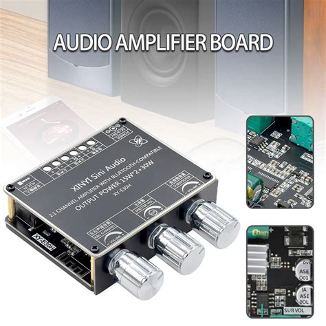 Placa Amplificadora De Audio Compatible Con Bluetooth Amplificador De