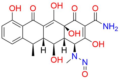 N Nitroso N Desmethyl Doxycycline Nitrosamine Compounds Nitrosamine