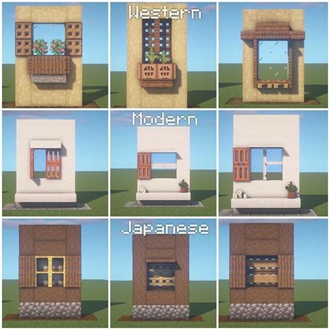 Minecraft Window Design Telegraph