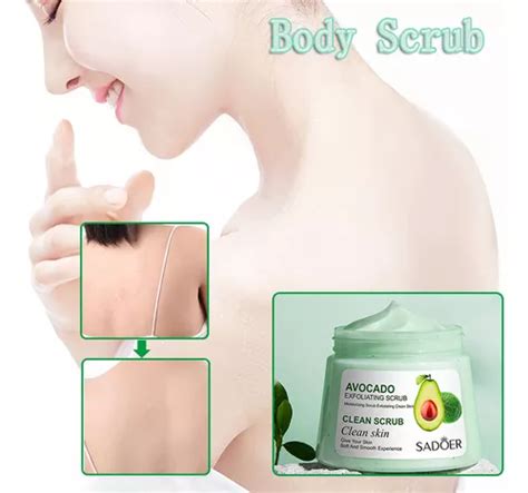 Exfoliante Corporal Para Hidratar Y Exfoliar El Cuerpo Y Las Meses