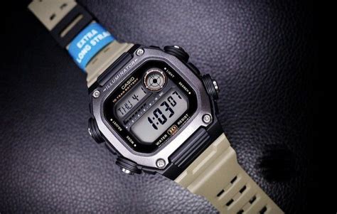Casio Illuminator DW-291HX-5A Digital Quartz Watch DW291HX-5A Sand ...