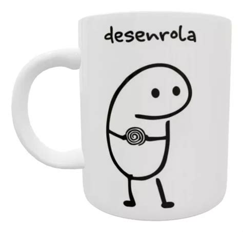 Caneca Meme Flork Bento Desenrola Bate Joga De Ladinho Parcelamento