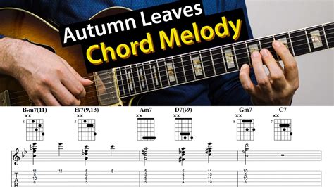 Autumn Leaves Guitar Tab - Jens Larsen