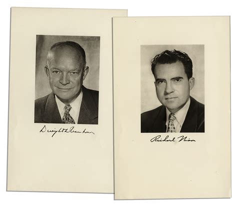 Lot Detail - Dwight D. Eisenhower & Richard Nixon Presidential ...