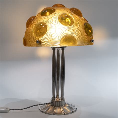 1926 René Lalique Lamp Soleil Ref103668