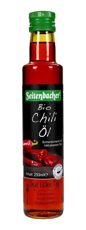 Seitenbacher Chili Öl bio naturPur Shop