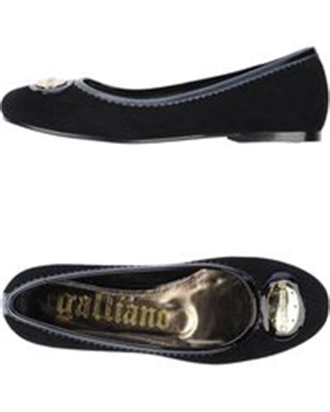 Ak Anne Klein Seana Ballet Flat In Black Black Patent Lyst