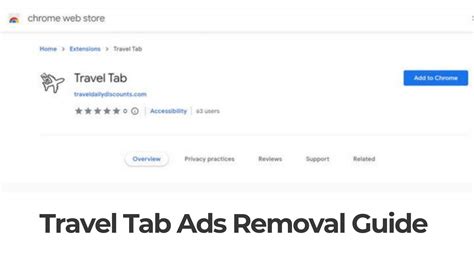 Travel Tab Ads Virus Removal Guide Minutes