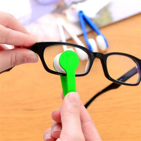 12x Sun Glasses Eyeglass Microfiber Spectacles Cleaner Soft Brush Cleaning Tools Ebay