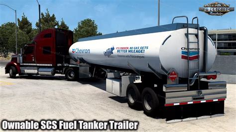 Scs Fuel Tanker Trailer V Edit By Renenate X For Ats