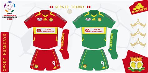 Design Futbol Kits: Sport Huancayo 2012 (Libertadores)