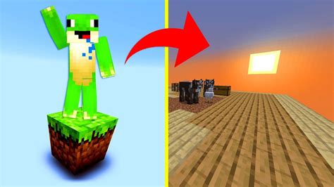 DEV GİBİ ADA YAPTIK Tek Blok Skyblock 2 YouTube