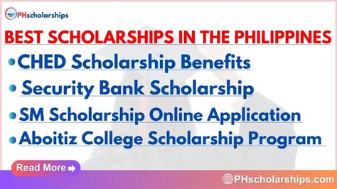 Discover the Best Scholarships in the Philippines - PH SCHOLARSHIPS