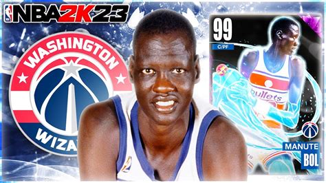 Hero Lock In Manute Bol Gameplay New Best Card In Nba K Myteam