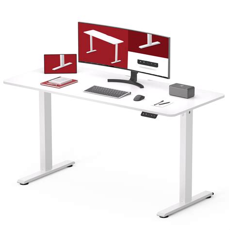 Inbox Zero Burgeo Cm W Height Adjustable Rectangle Standing Desk