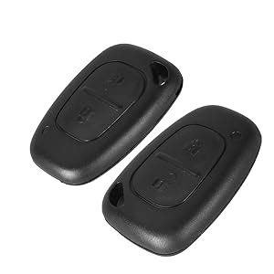 HooRLZ Vauxhall Key Fob Cover Replacement For Vauxhall Vivaro Renault