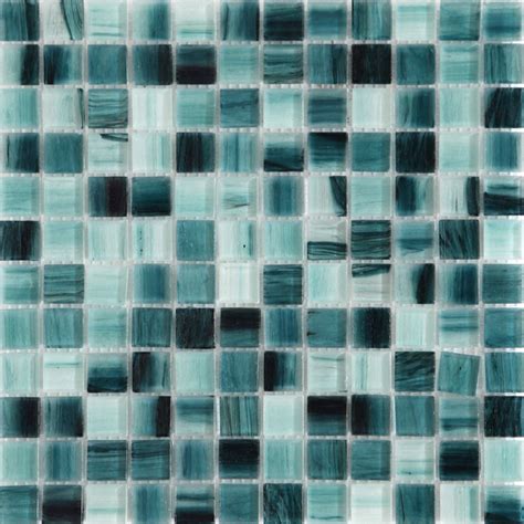 Pd310 Tortuga Turquoise Mosaic Tile Hf 1x1 Tortuga Turquoise