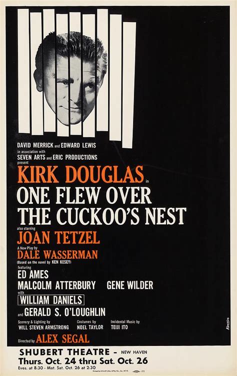 Vintage Poster One Flew Over The Cuckoos Nest 1963 Mixed Media By