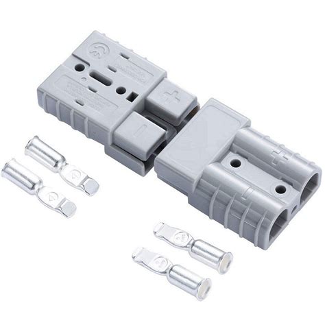 Dual Pole Anderson Powerpole Connectors A V For Forklift Battery