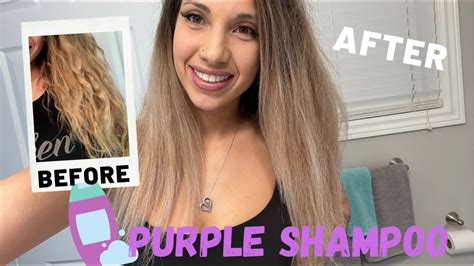 Purple Shampoo Before And After