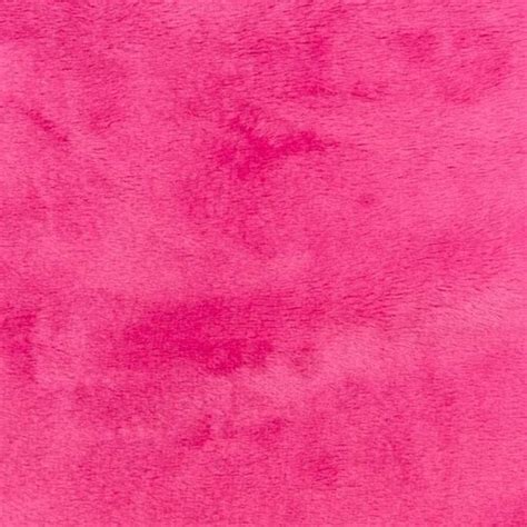 Hot Pink Smooth Minky Cuddle Faux Fur Fabric Sold By The Etsy