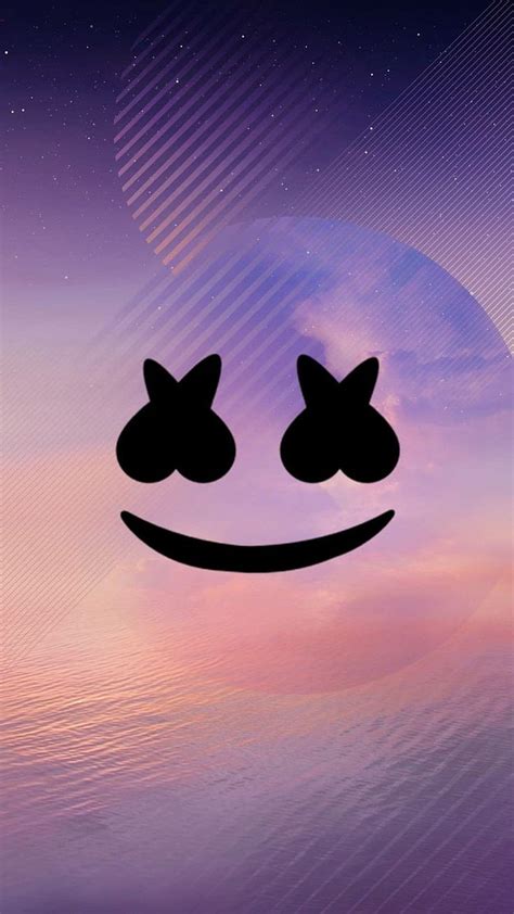 Marshmello Galaxia Marrshmello Marshmellow Música Fondo De