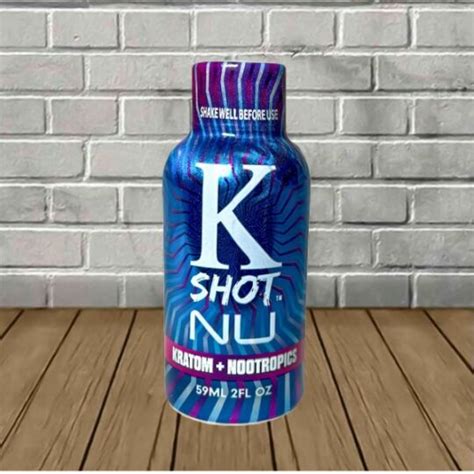 K Shot Nu Kratom Nootropics Liquid Extract Shot Great CBD Shop