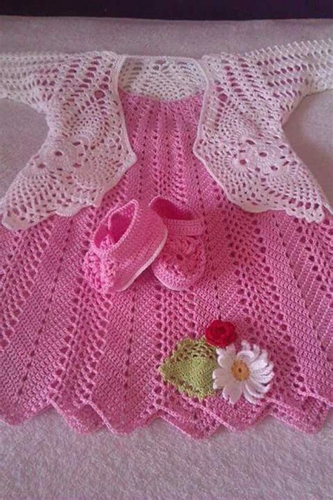 Pin By Monica Martinez On VESTIDITOS A CROCHET Baby Cardigan Pattern