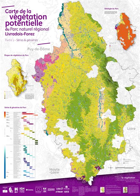 Calaméo Carte des séries et géoséries de végétation du Parc naturel