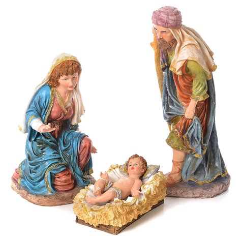 Complete Nativity Set In Resin 11 Figurines 53cm Online Sales On Uk