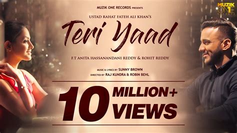 Teri Yaad Official Song Video Ustad Rahat Fateh Ali Khan Ft