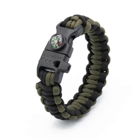 In Paracord Survival Bracelet Paracord Bracelet Flint Compass