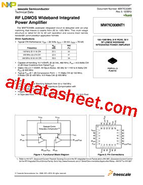 Mw Ic N Datasheet Pdf Nxp Semiconductors