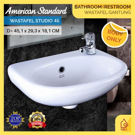 Jual WASTAFEL GANTUNG AMERICAN STANDARD STUDIO 45 BODY ONLY